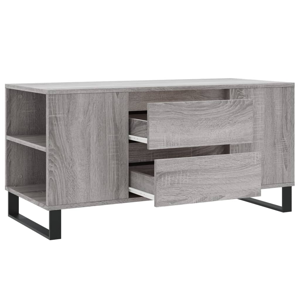 Stolić za kavu boja hrasta 102x44,5x50 cm od konstruiranog drva