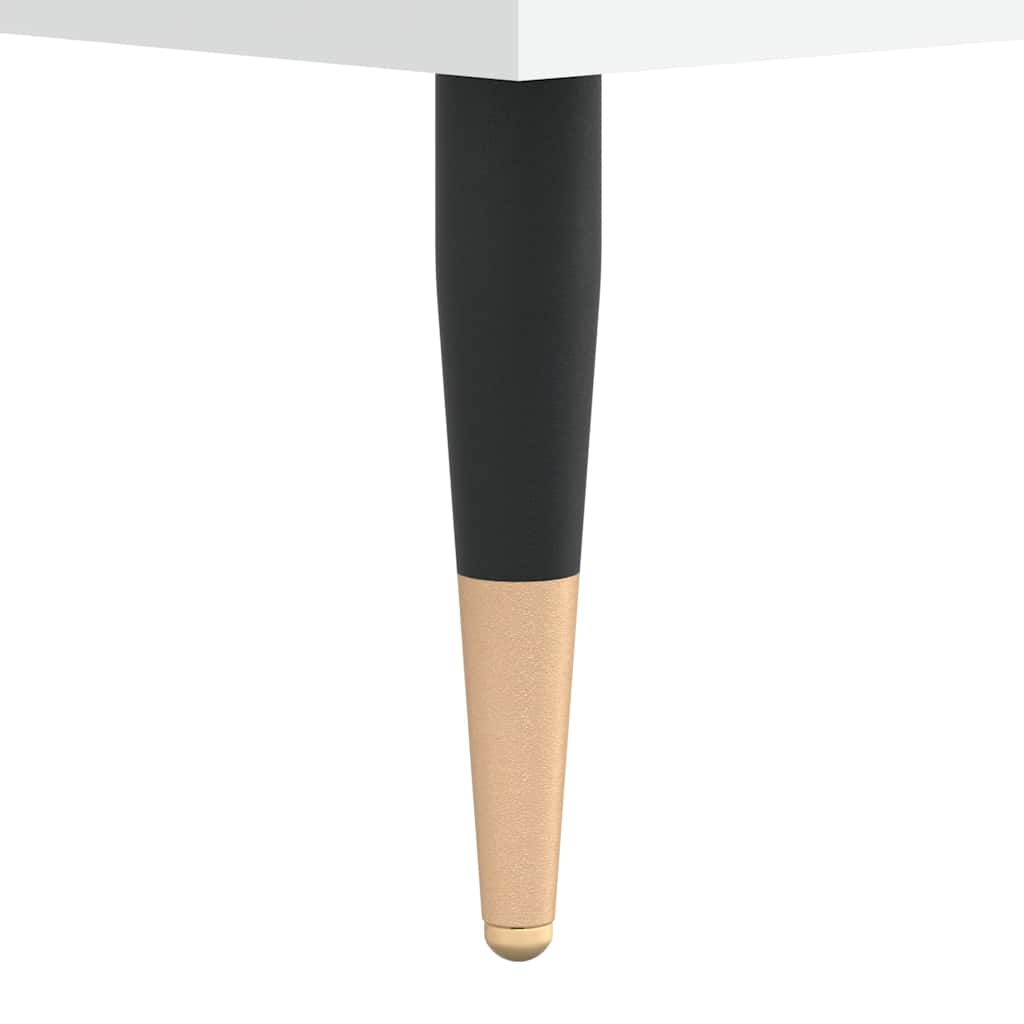 Stolić za kavu bijeli 90 x 49 x 45 cm od konstruiranog drva
