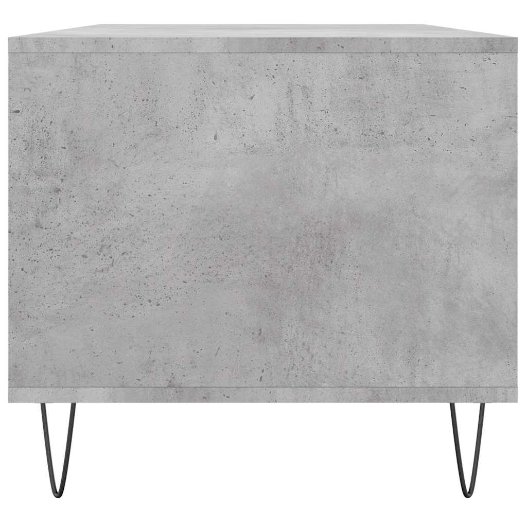 Stolić za kavu boja betona 90x49x45 cm konstruirano drvo
