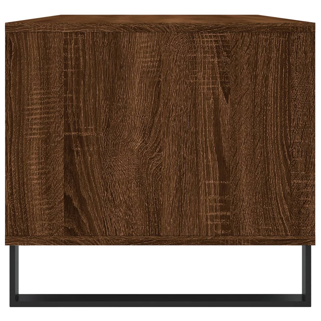 Stolić za kavu smeđi hrast 90x49x45 cm konstruirano drvo