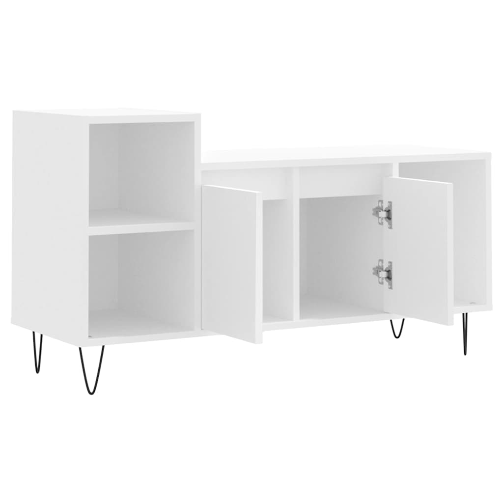 TV ormarić bijeli 100 x 35 x 55 cm od konstruiranog drva