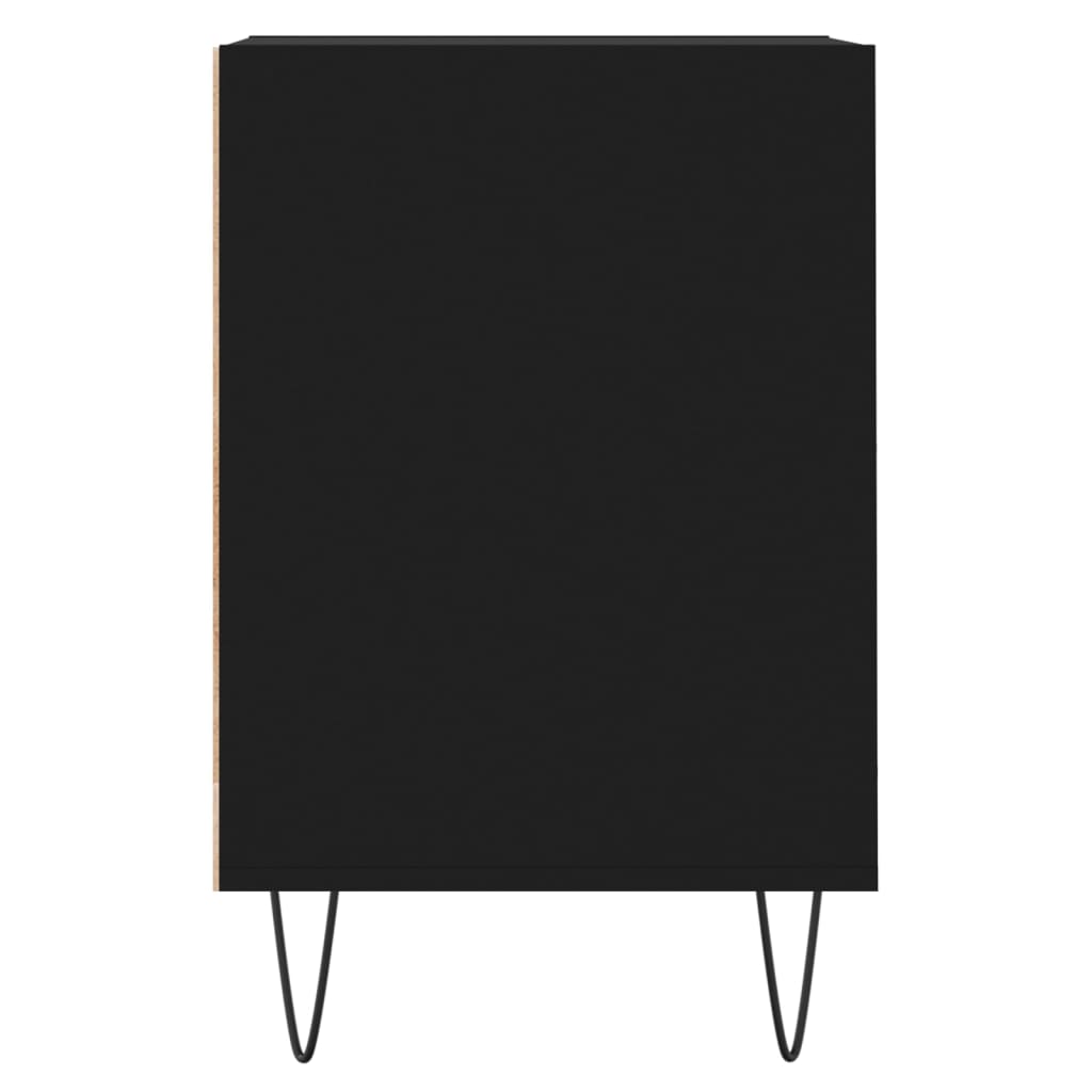TV ormarić crni 100 x 35 x 55 cm od konstruiranog drva