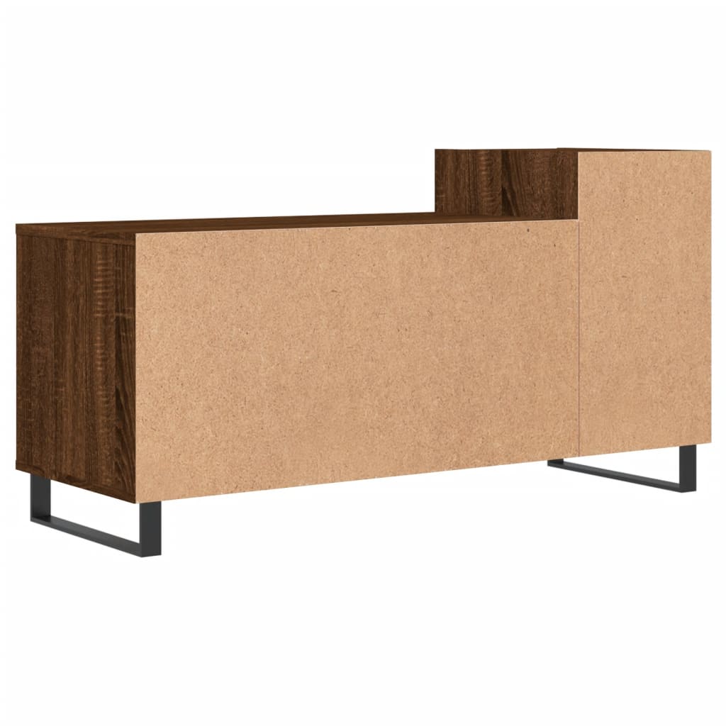 TV ormarić boja smeđeg hrasta 100x35x55 cm konstruirano drvo