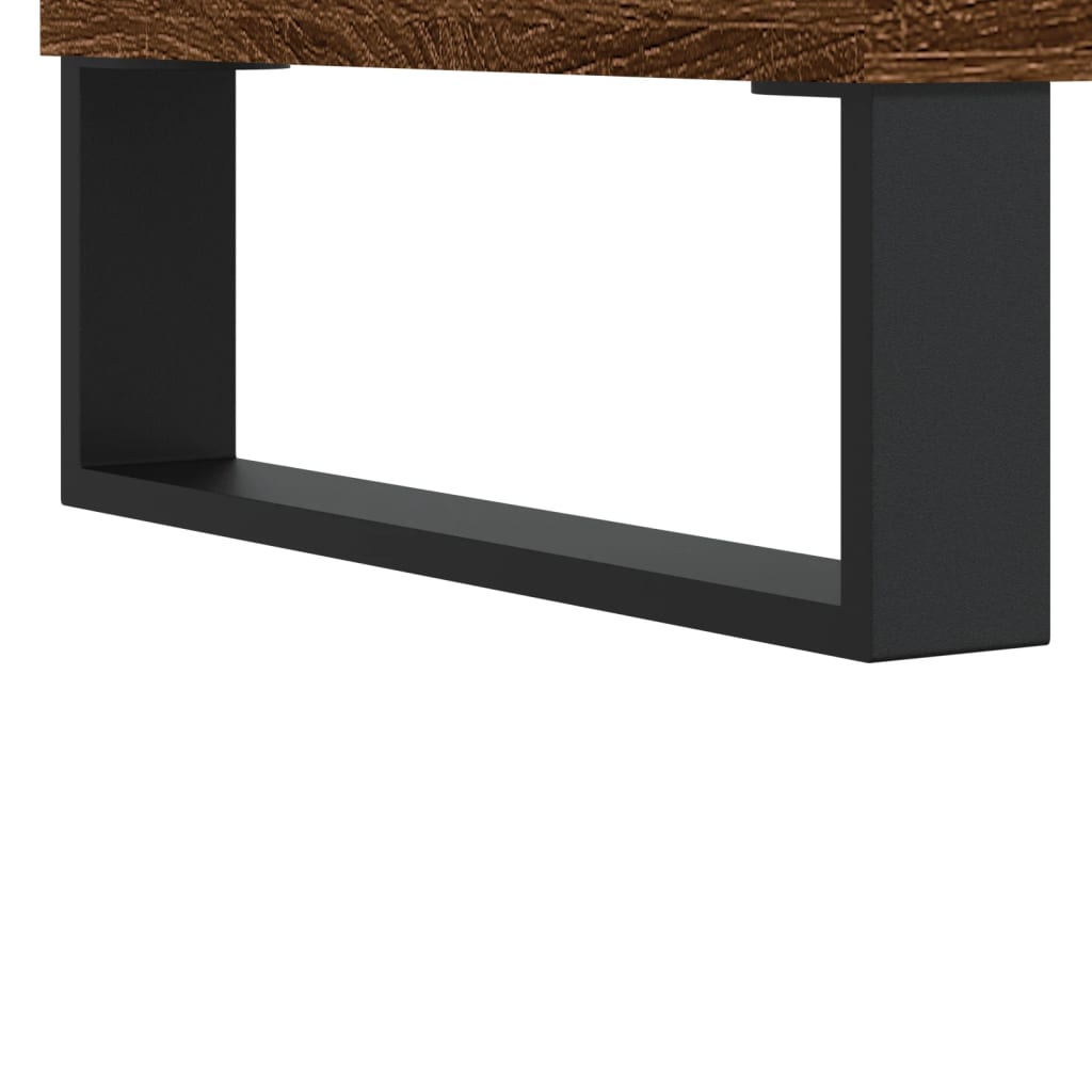 TV ormarić boja smeđeg hrasta 100x35x55 cm konstruirano drvo