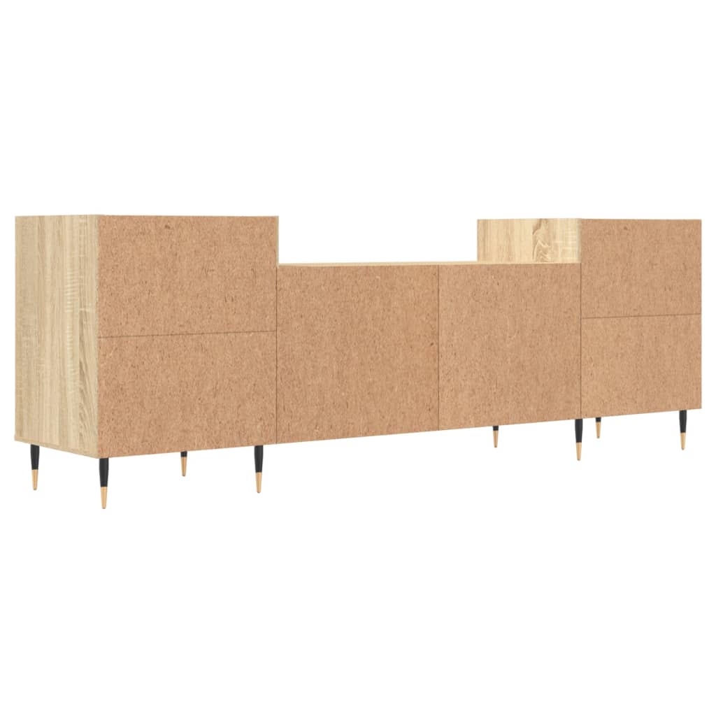 TV ormarić boja hrasta sonome 160x35x55 cm konstruirano drvo