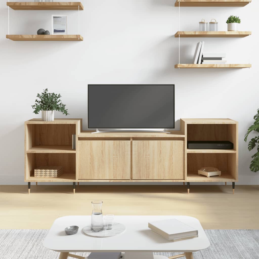 TV ormarić boja hrasta sonome 160x35x55 cm konstruirano drvo