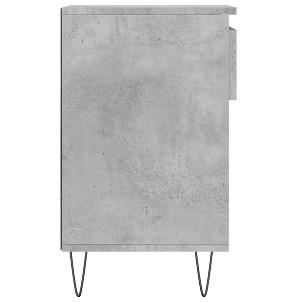Ormarić za cipele boja betona 102x36x60 cm konstruirano drvo