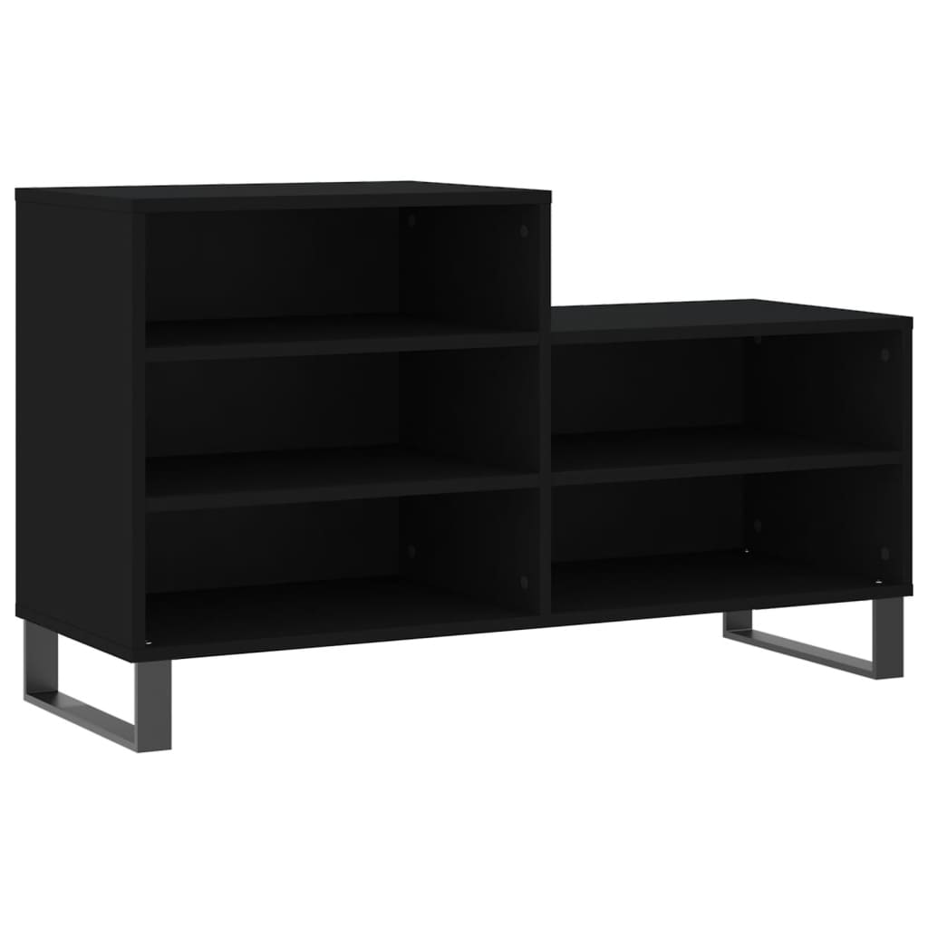 Ormarić za cipele crni 102 x 36 x 60 cm od konstruiranog drva