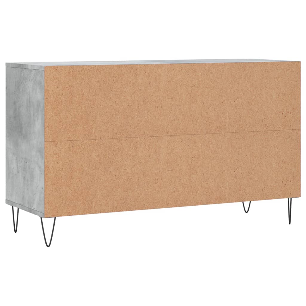 Ormarić za cipele boja betona 102x36x60 cm konstruirano drvo