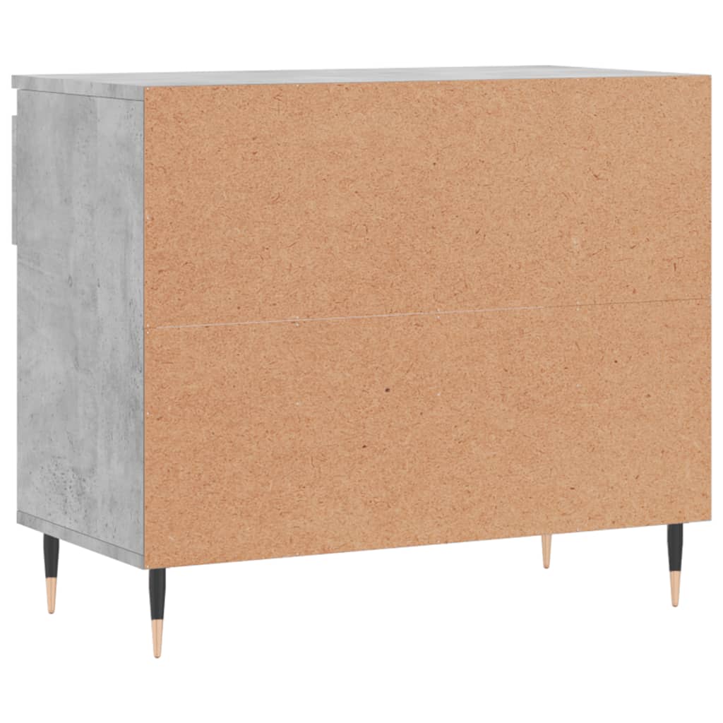 Ormarić za cipele boja betona 70 x 36 x 60 cm konstruirano drvo