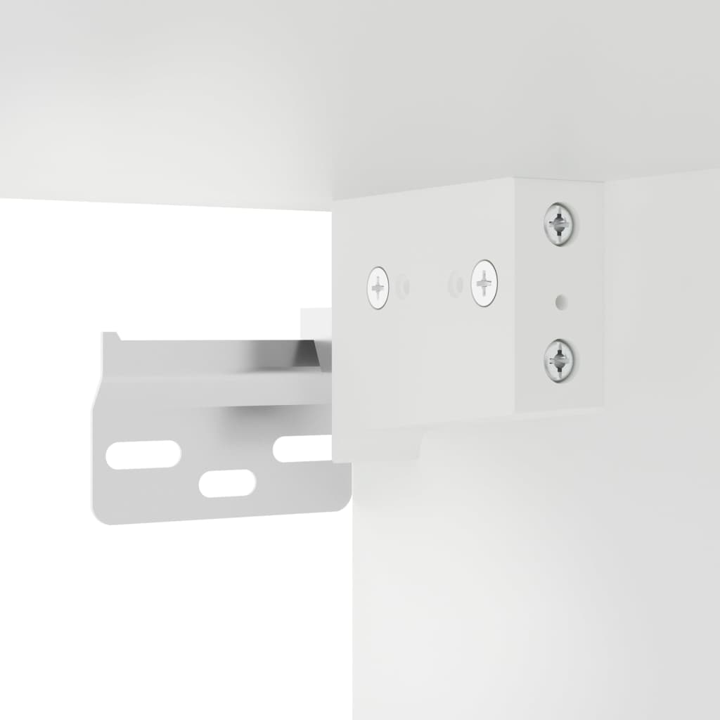 Zidni ormarić bijeli 69,5 x 34 x 90 cm od konstruiranog drva