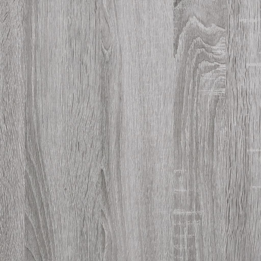Zidni ormarić siva boja hrasta 34,5x34x90 cm konstruirano drvo
