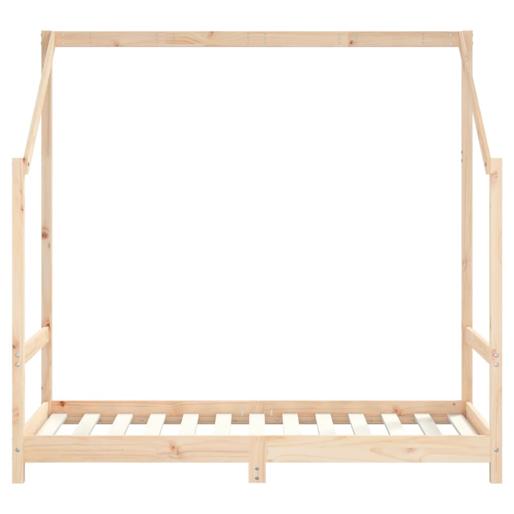 Okvir za dječji krevet 80 x 160 cm od masivne borovine