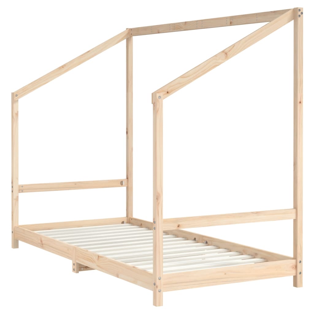 Okvir za dječji krevet 90 x 190 cm od masivne borovine