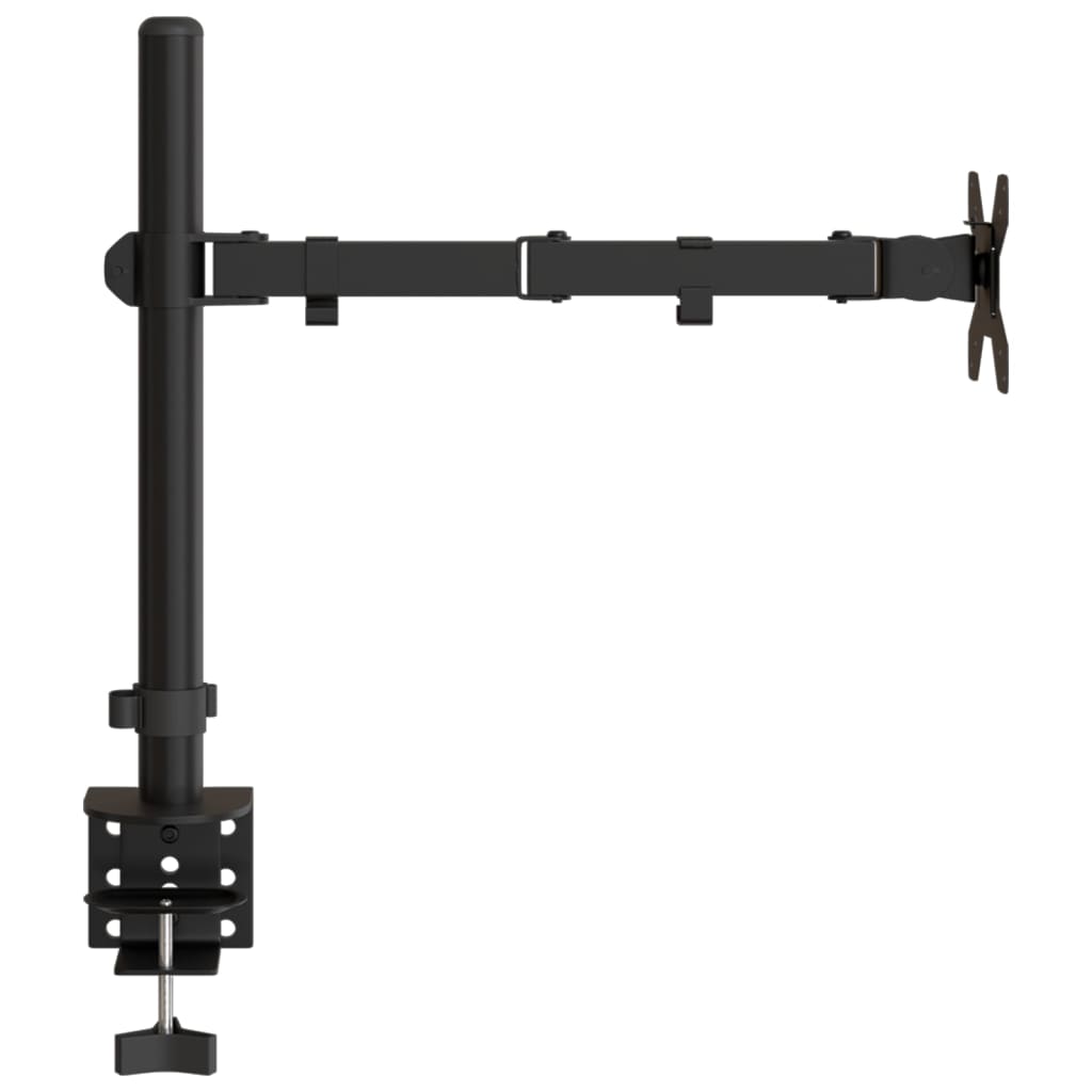 Nosač za monitor crni čelični VESA 75/100 mm