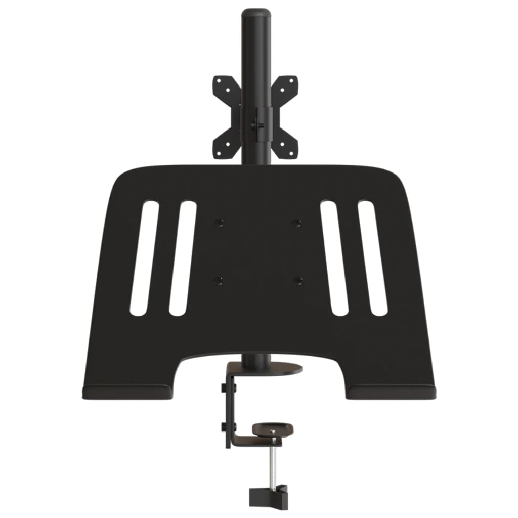 Nosač za monitor crni čelični VESA 75/100 mm