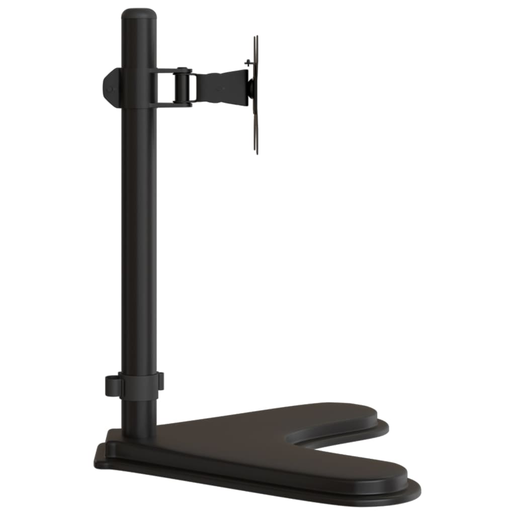 Nosač za monitor crni čelični VESA 75/100 mm