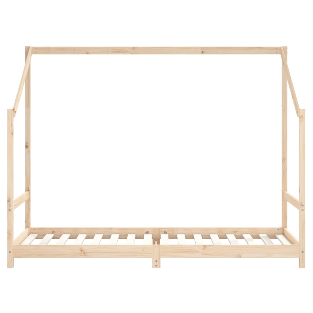 Okvir za dječji krevet 2x(90x200) cm od masivne borovine