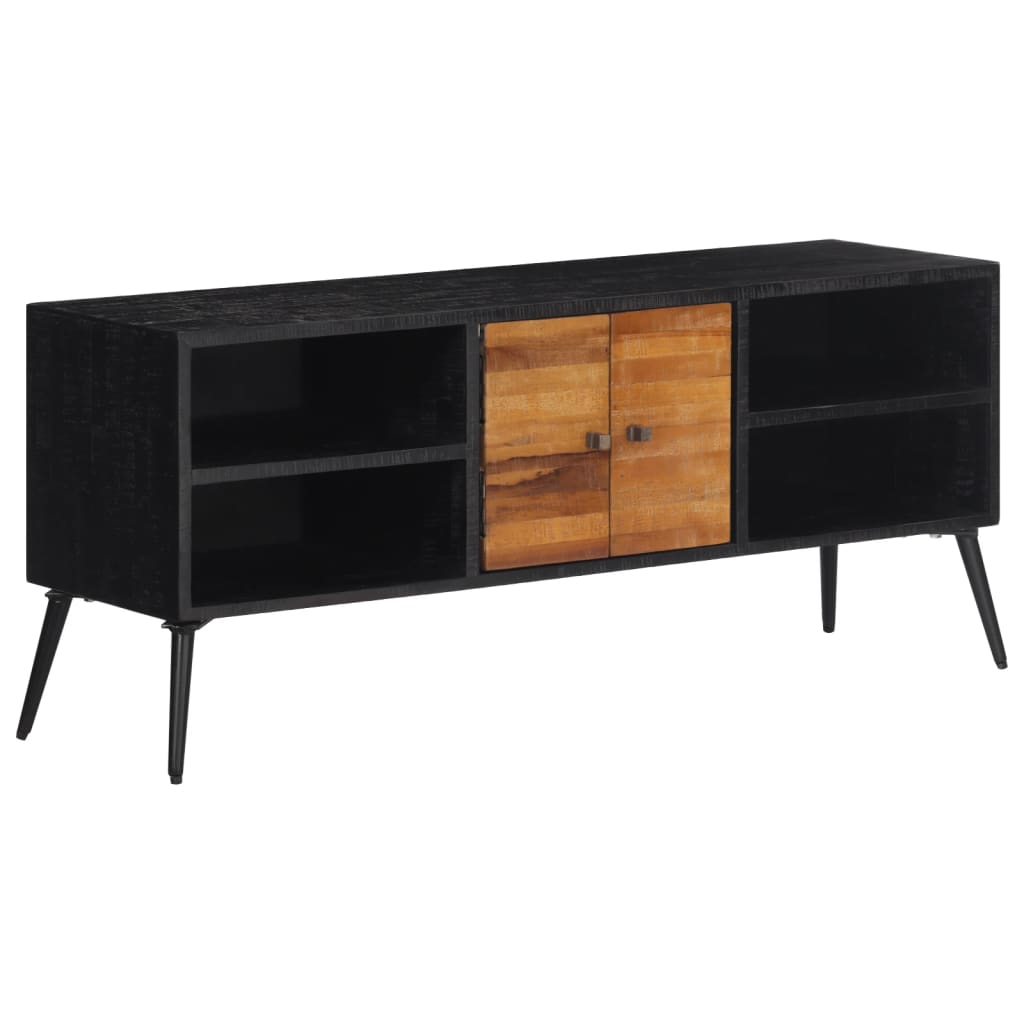 TV ormarić 112 x 31 x 45 cm od masivne obnovljene tikovine