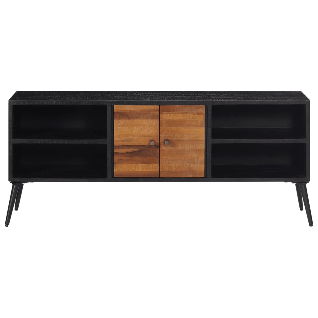 TV ormarić 112 x 31 x 45 cm od masivne obnovljene tikovine