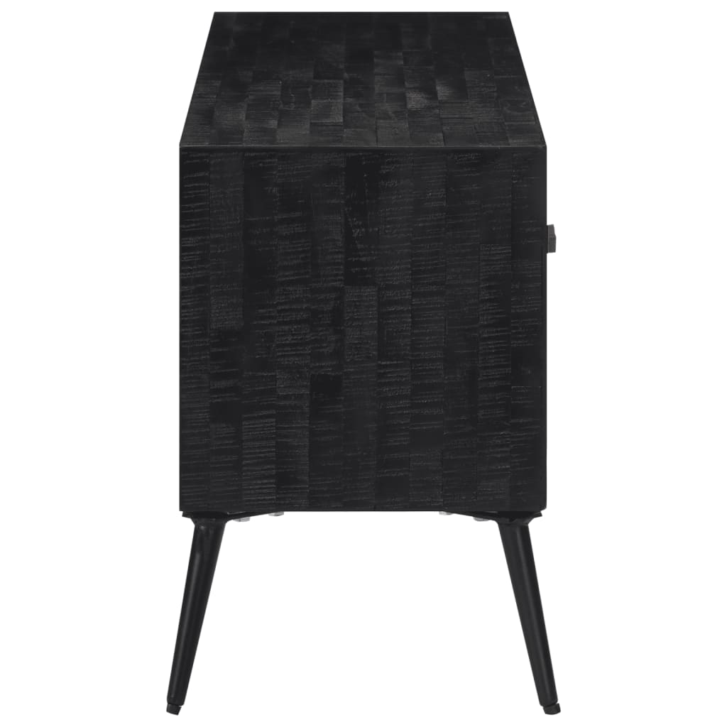 TV ormarić 112 x 31 x 45 cm od masivne obnovljene tikovine