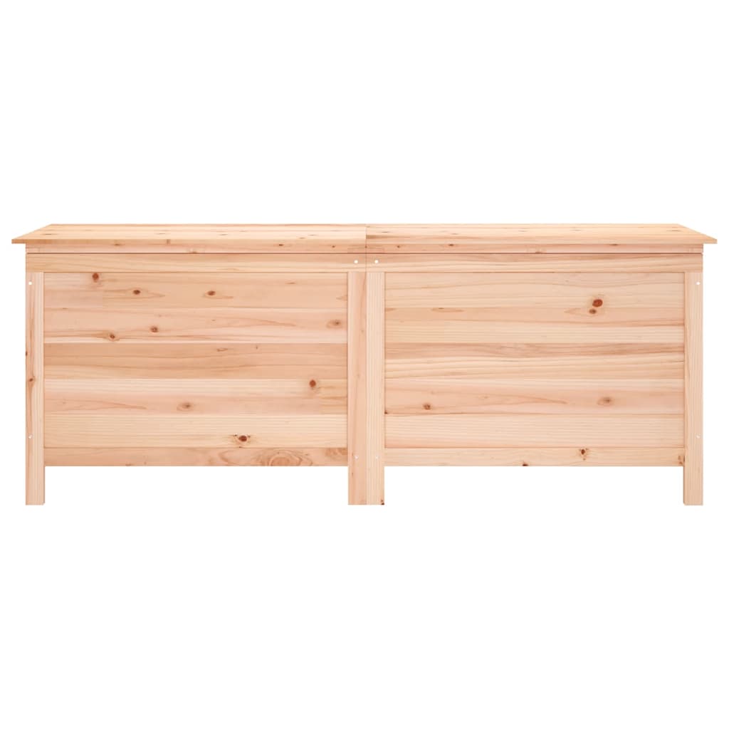 Vrtna kutija za pohranu 150x50x56,5 cm od masivne jelovine