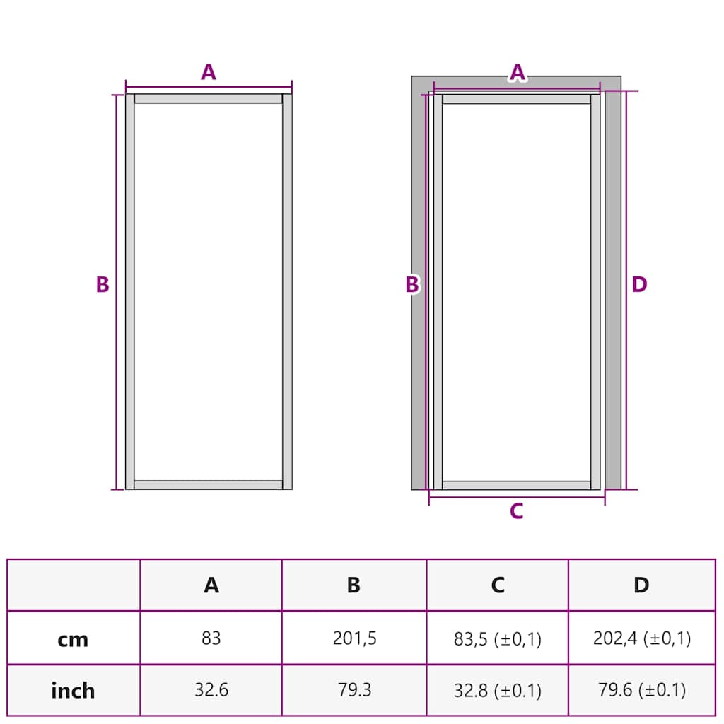 Sobna vrata tanka crna 83 x 201,5 cm kaljeno staklo i aluminij