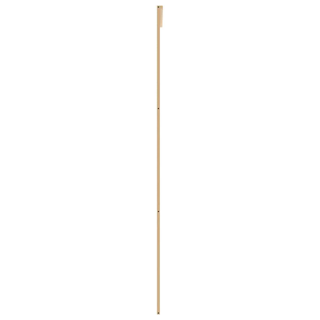 Klizna vrata zlatna 102,5x205 cm matirano staklo ESG i aluminij