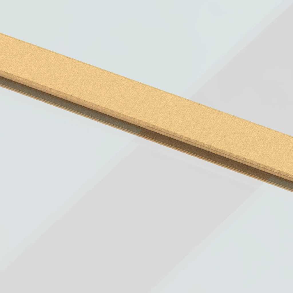 Klizna vrata zlatna 102,5x205 cm prozirno staklo ESG i aluminij