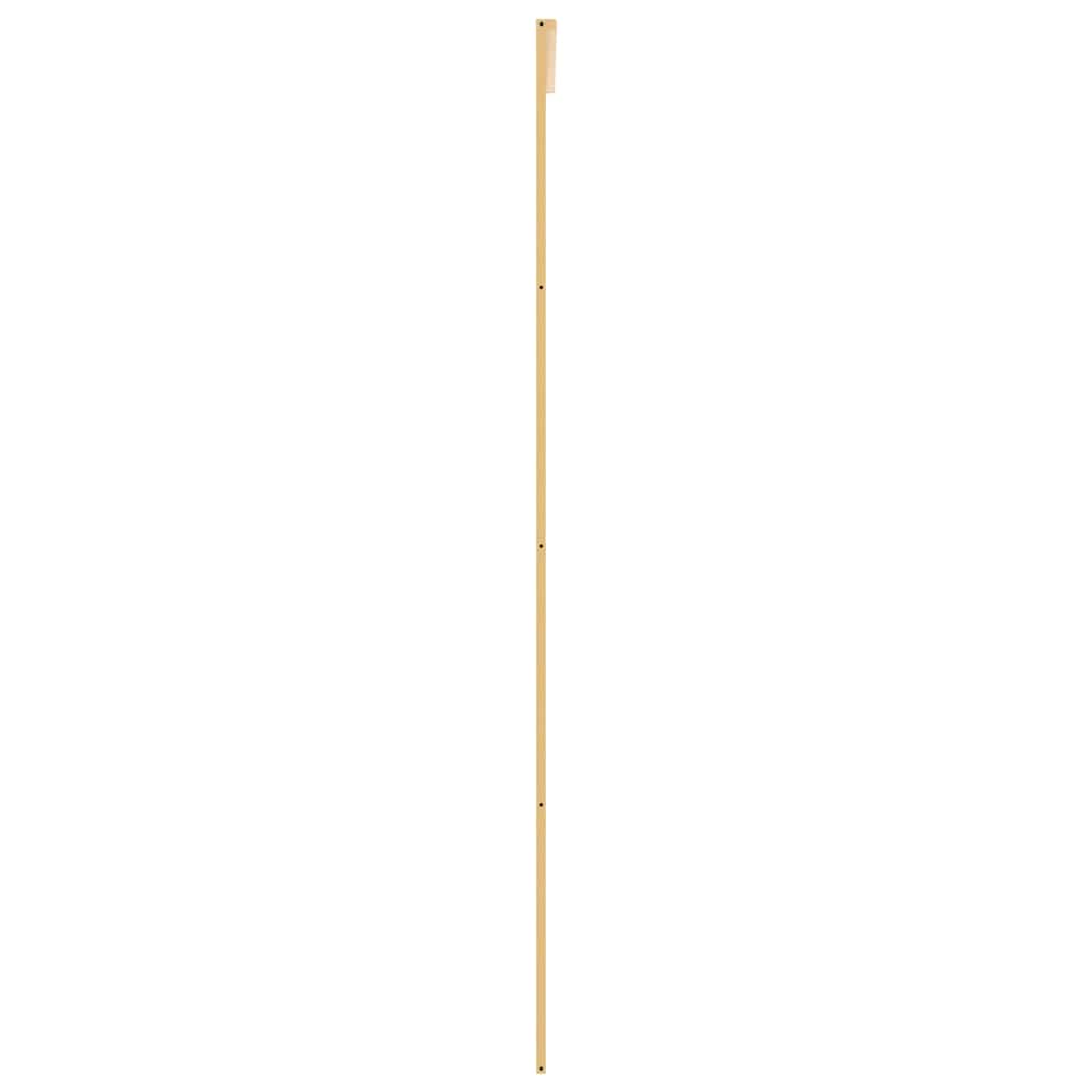 Klizna vrata zlatna 76x205 cm matirano staklo ESG i aluminij