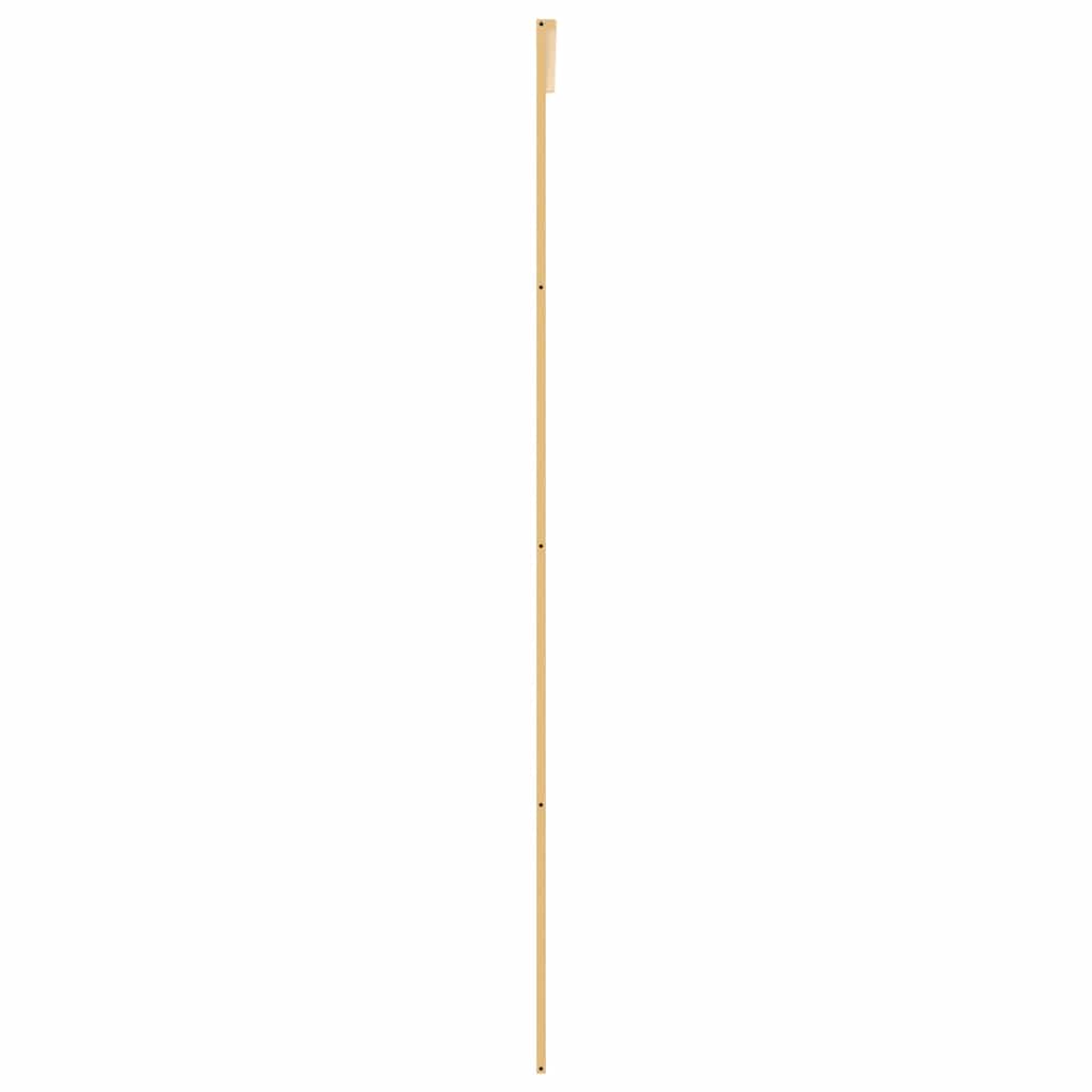 Klizna vrata zlatna 90 x 205 cm matirano staklo ESG i aluminij