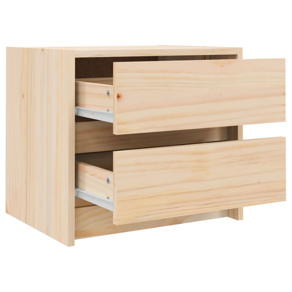 Noćni ormarići 2 kom 40 x 31 x 35,5 cm od masivne borovine