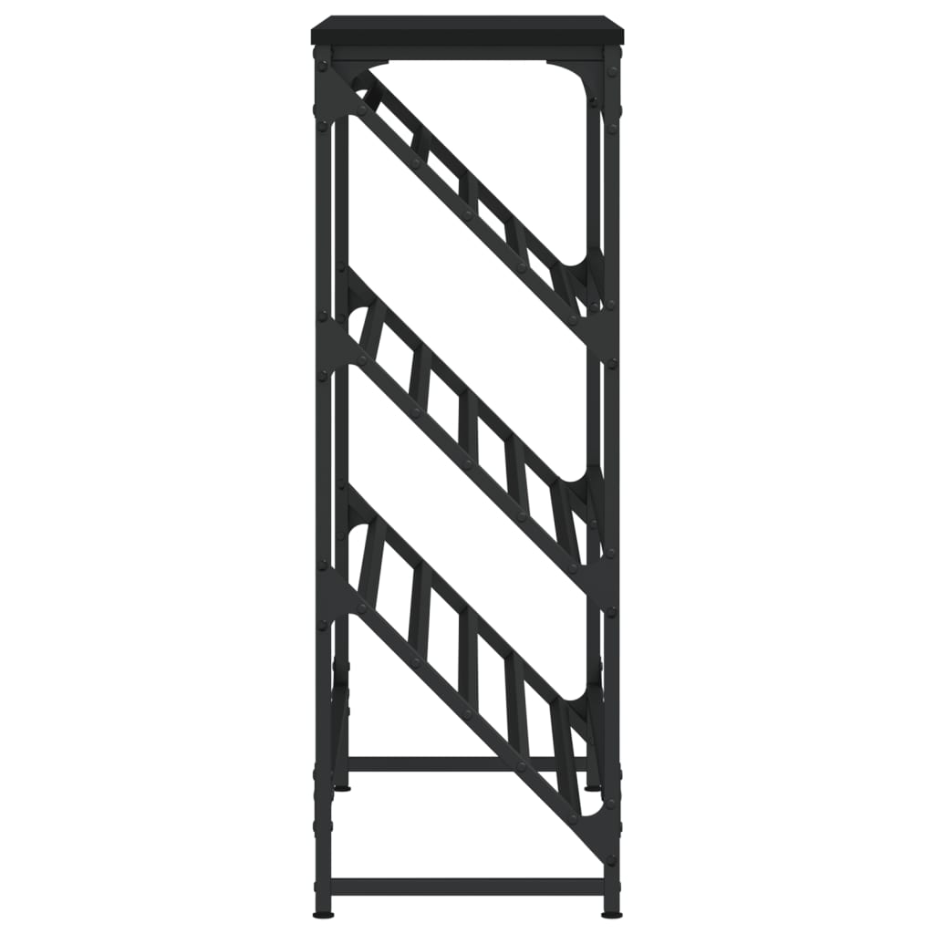 Stalak za cipele crni 90x30x85 cm od konstruiranog drva