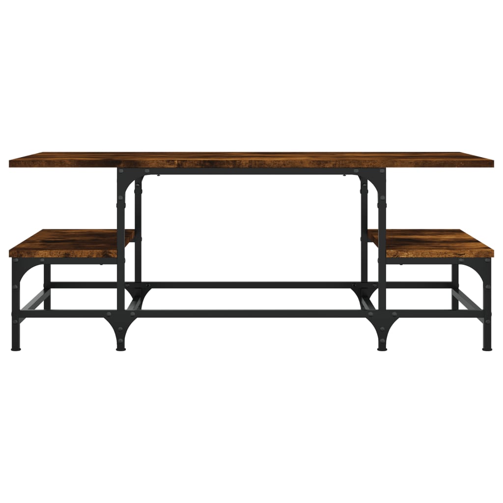 Stolić za kavu boja hrasta 100x50,5x40 cm konstruirano drvo