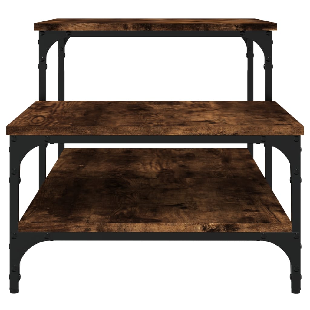 Stolić za kavu boja hrasta 100 x 50,5 x 45 cm konstruirano drvo