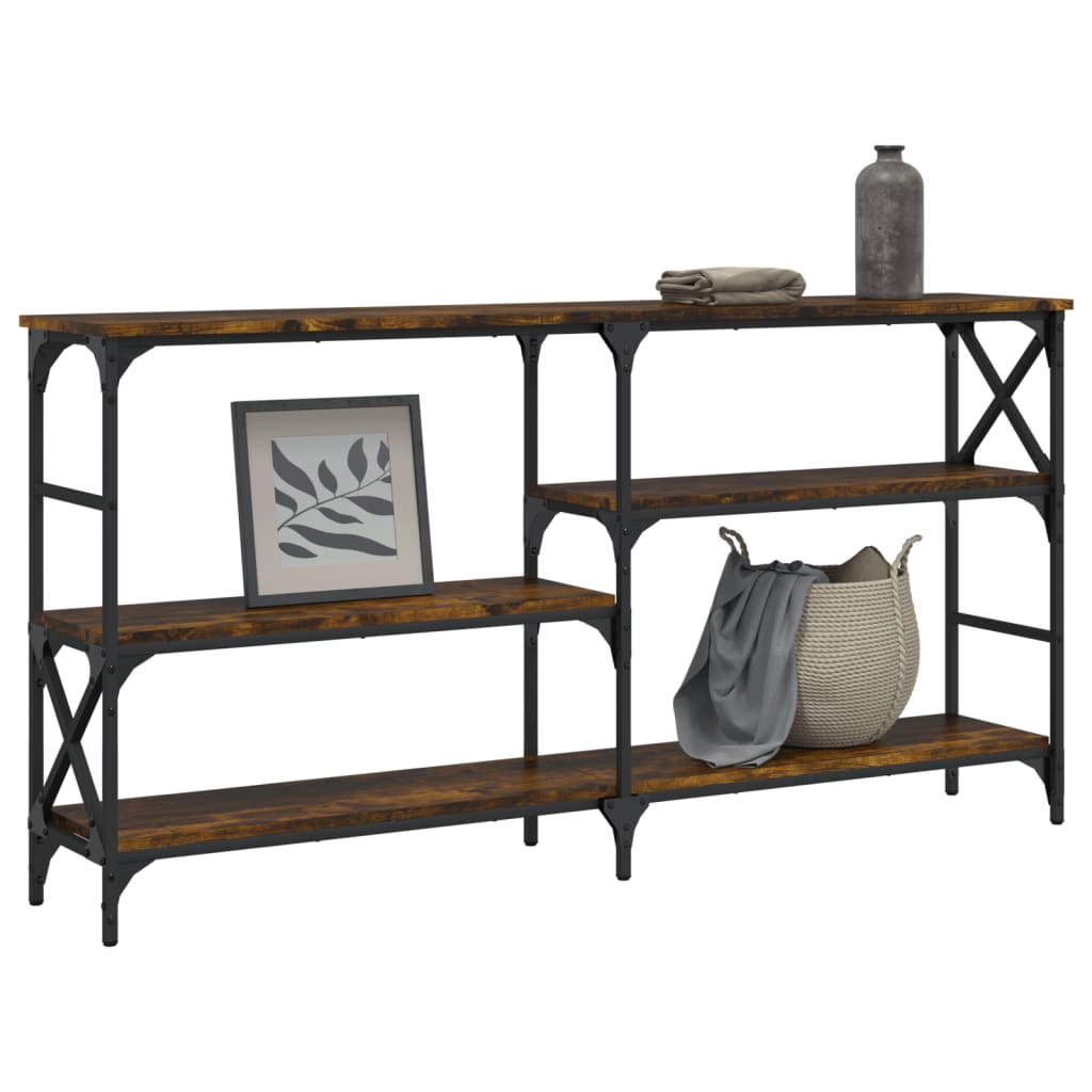 Konzolni stol boja hrasta 150x29x76,5 cm od konstruiranog drva