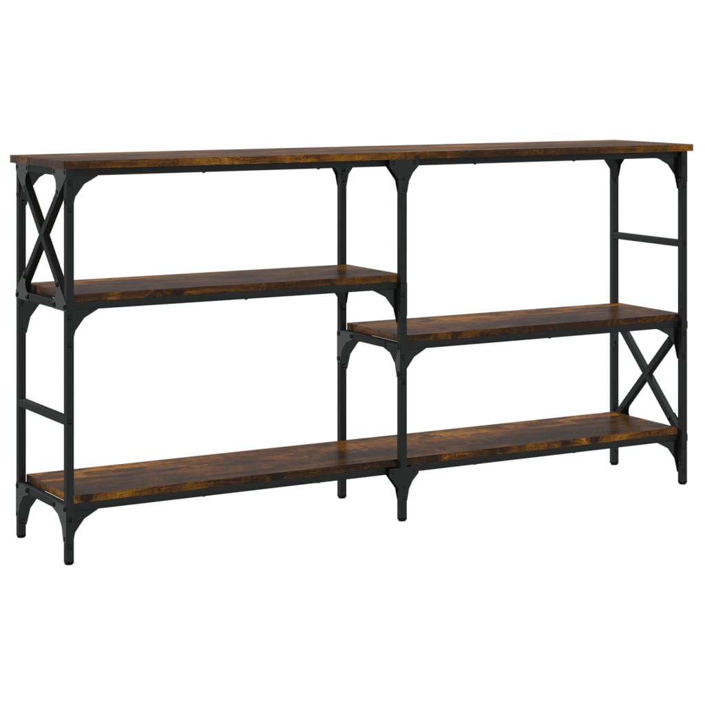 Konzolni stol boja hrasta 150x29x76,5 cm od konstruiranog drva