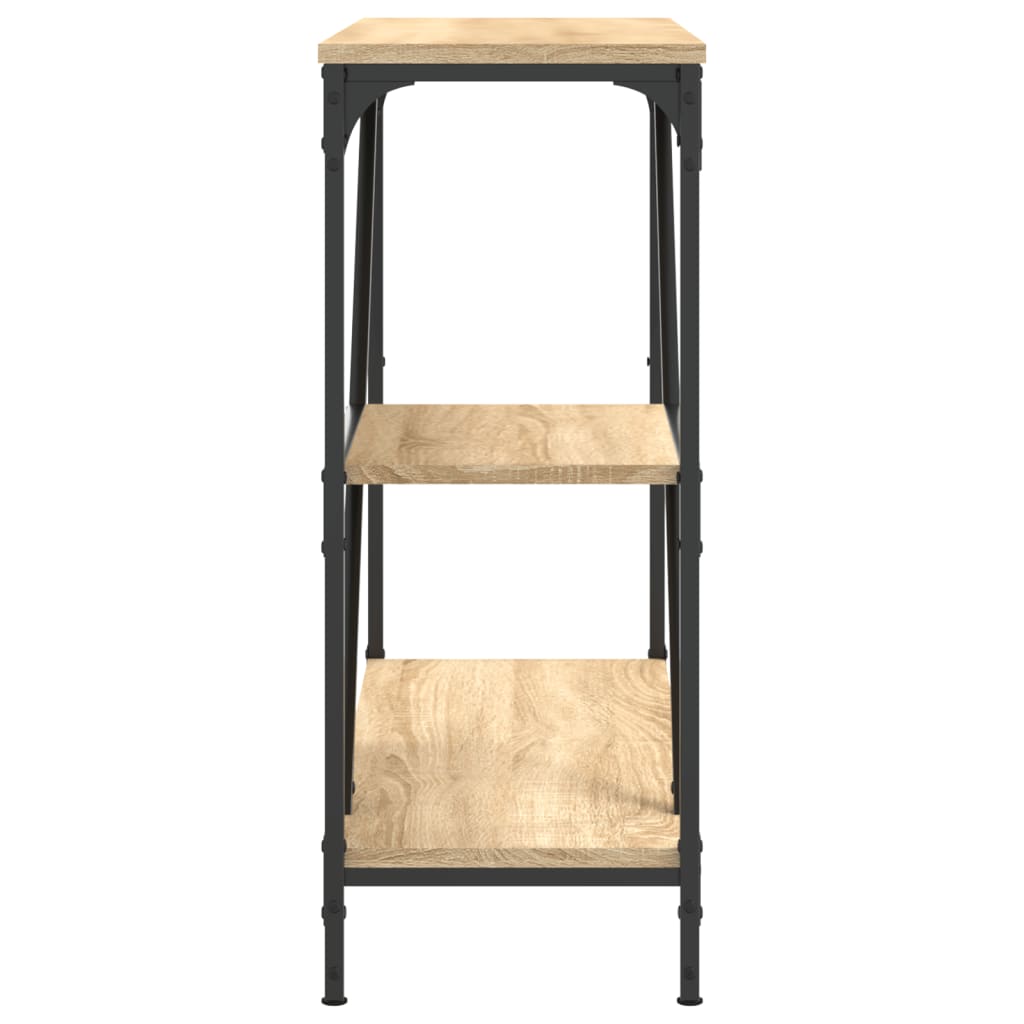 Konzolni stol boja hrasta sonome 88,5x30x75cm konstruirano drvo