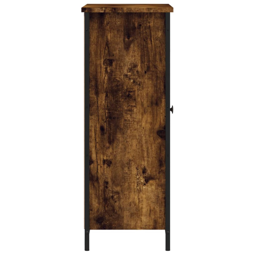 Komoda boja dimljenog hrasta 70 x 30 x 80 cm konstruirano drvo