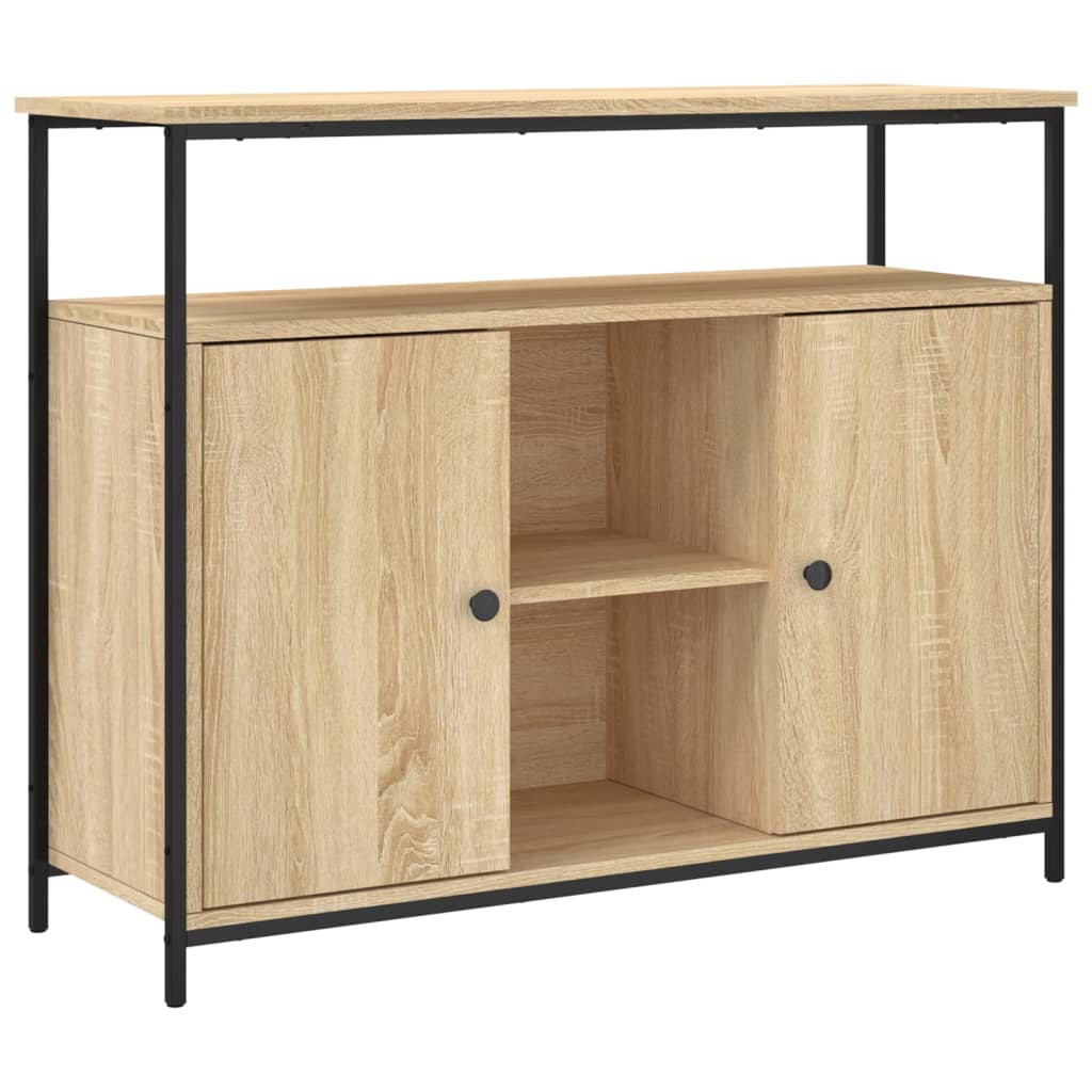 Komoda Sonoma hrast 100x35x80 cm Konstruirano drvo