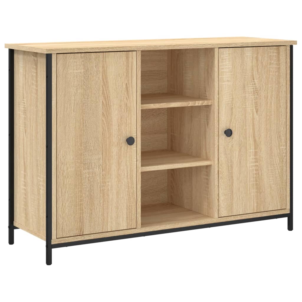 Komoda boja hrasta sonome 100 x 35 x 70 cm konstruirano drvo
