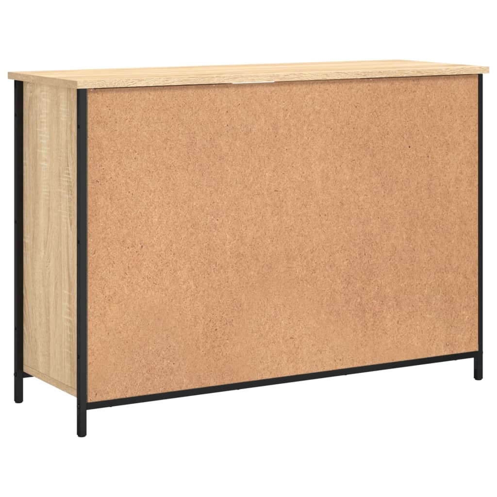 Komoda boja hrasta sonome 100 x 35 x 70 cm konstruirano drvo