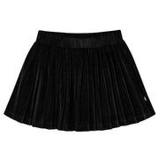 Dječja plisirana suknja s lurexom crna 92
