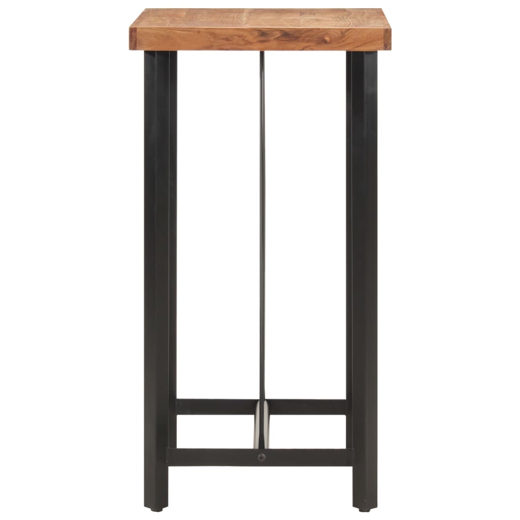 Barski stol 55 x 55 x 107 cm od masivnog drva bagrema i željeza