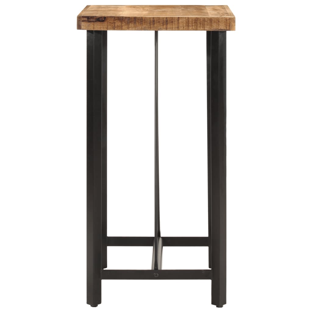 Barski stol 55x55x107 cm masivno drvo manga i željezo