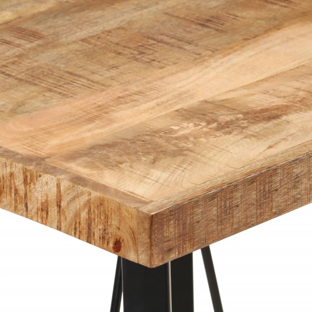 Barski stol 55x55x107 cm masivno drvo manga i željezo