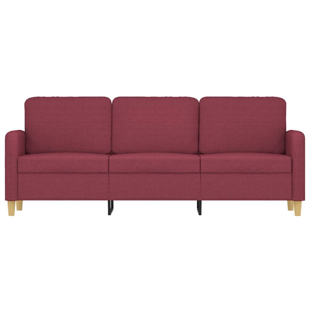 Trosjed od tkanine crvena boja vina 180 cm