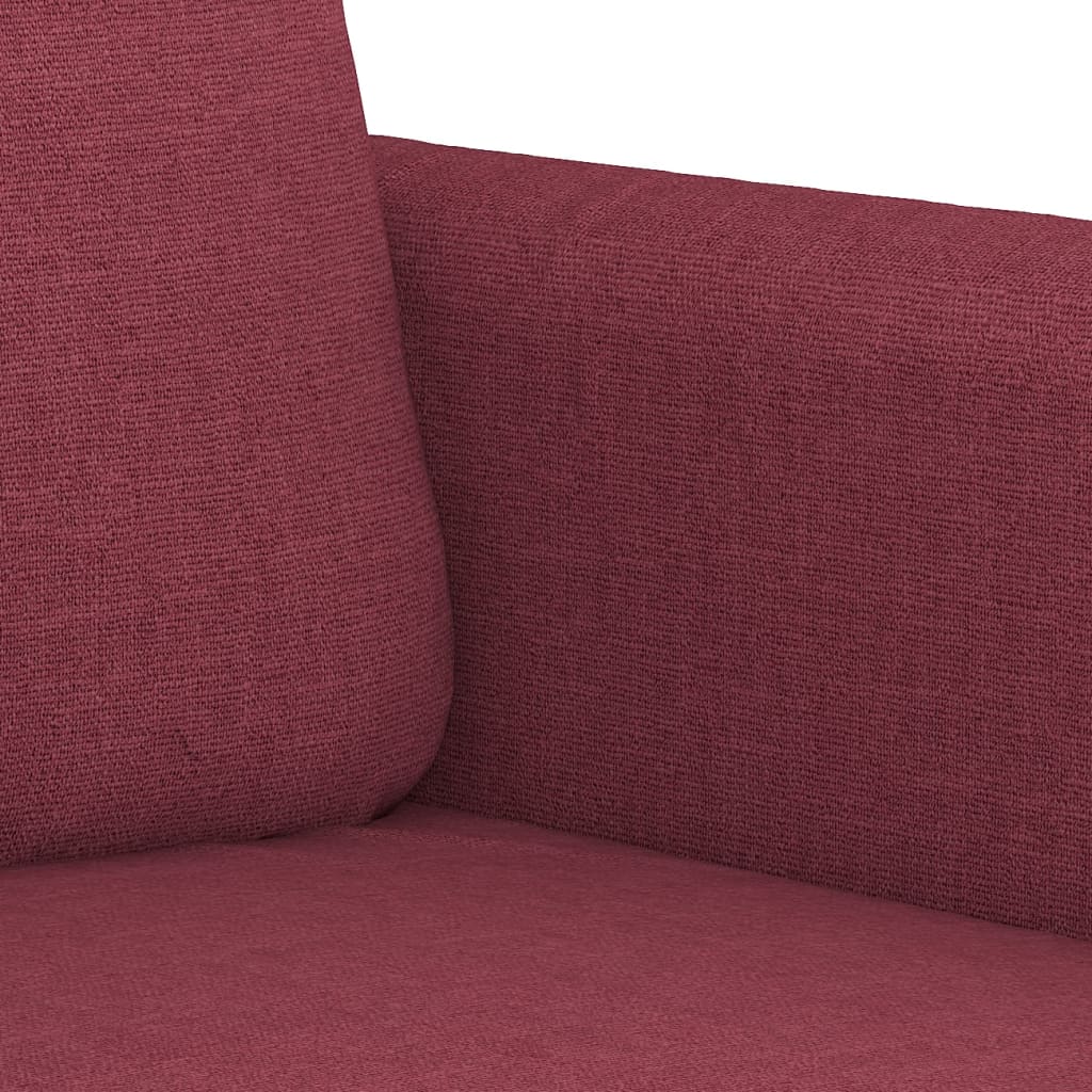 Trosjed od tkanine crvena boja vina 180 cm