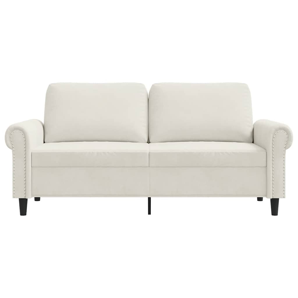 Dvosjed krem 140 cm baršunasti