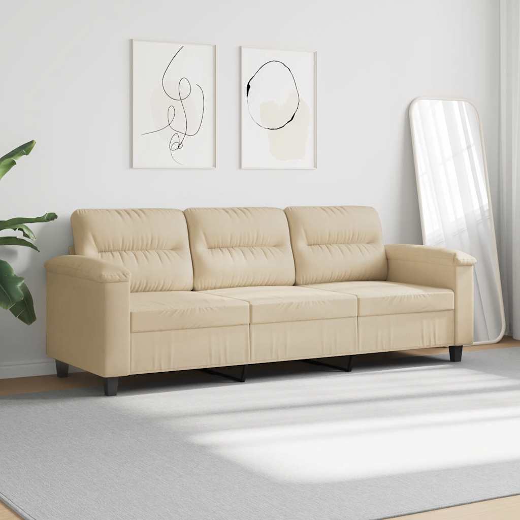 Trosjed Krem 180 cm od mikrovlakana